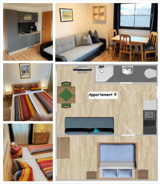 Appartement Valentin 에르발트 외부 사진